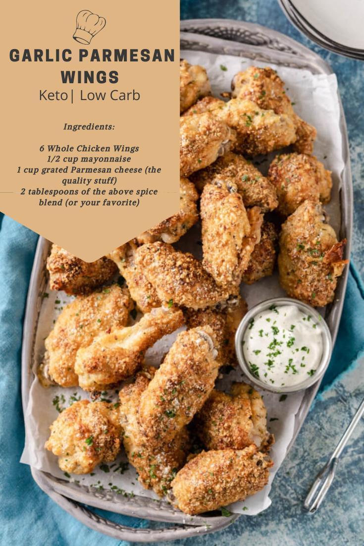 Low Carb, Keto Chicken Wings!